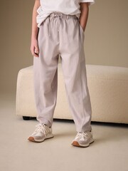 Neutral Barrel Joggers (3-16yrs) - Image 1 of 3
