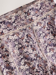 Lila púrpura floral - Leggings deportivos (3-16años) - Imagen 7 de 8