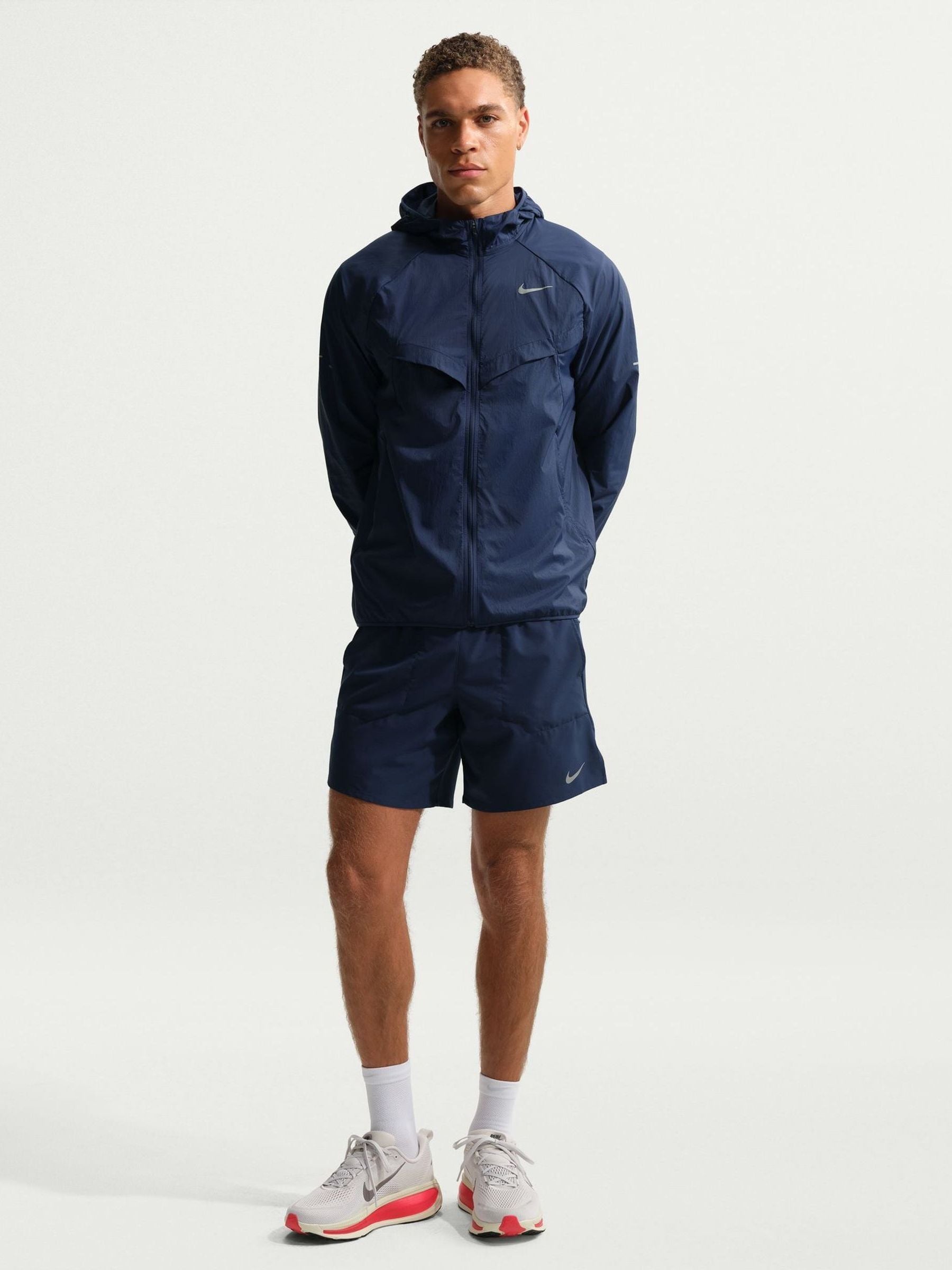 Buy Nike Midnight Navy Blue Dri-FIT Stride Woven Running Jacket