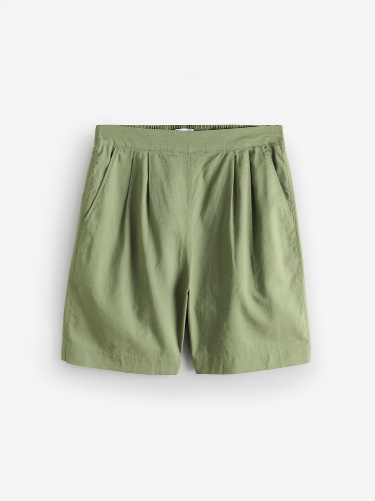 Khaki Green Burmunda Shorts - Image 1 of 1