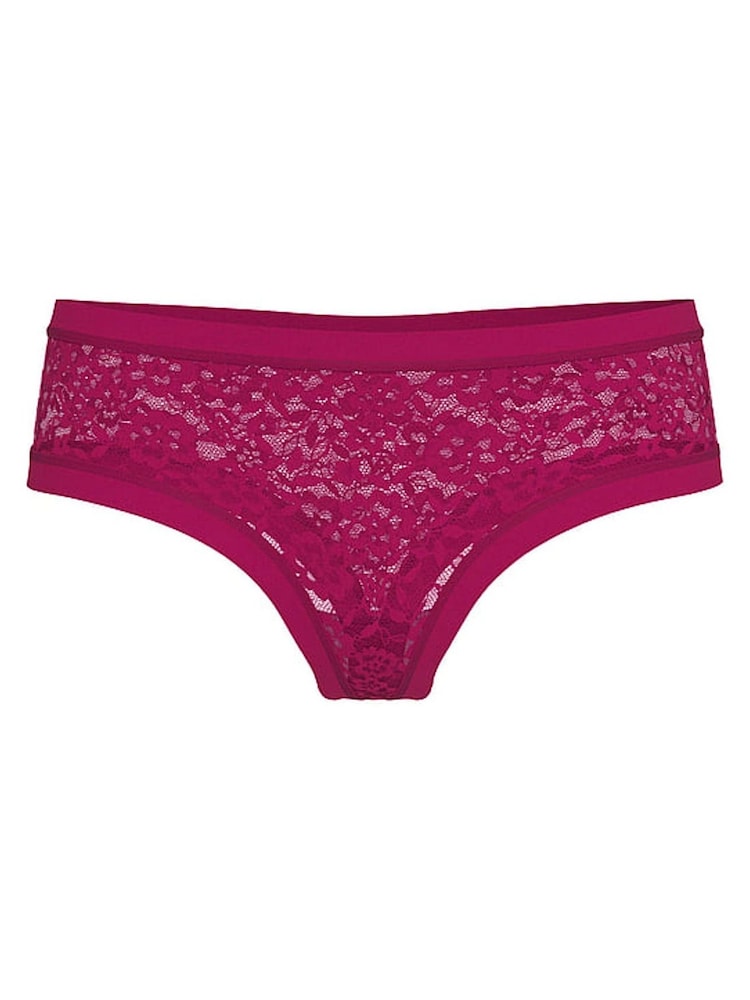 Victoria's Secret Fresh Jam Purple Thong Lacie Knickers - Image 3 of 3