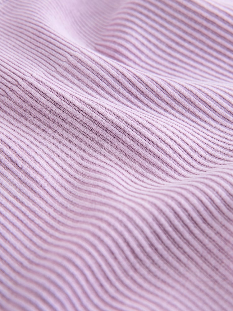 Legging Cheville Sans Couture Violet, Fille, Forme Jeune Fille, Taille L, Neuf