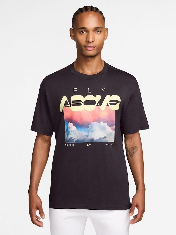 Nike Black Sportswear T-Shirt - Image 1 of 3