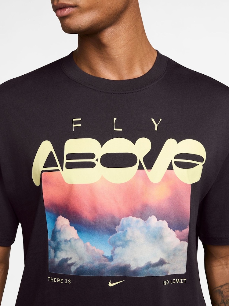 Nike Black Sportswear T-Shirt - Image 3 of 3