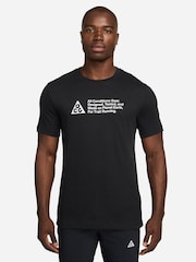Nike Black White ACG Dri-FIT Graphic T-Shirt - Image 1 of 3