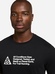 Nike Black White ACG Dri-FIT Graphic T-Shirt - Image 3 of 3
