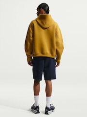 Nike Blue Tech Fleece Shorts - Image 3 of 5