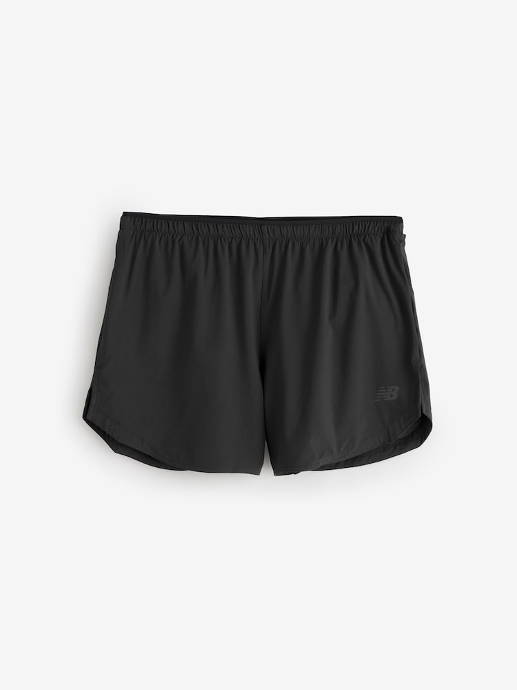 New Balance Black Athletics Run Shorts - Image 1 of 1