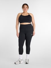 New Balance Black Harmony High Rise 27inch Leggings - Image 3 of 8
