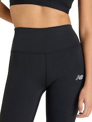 New Balance Black Harmony High Rise 27inch Leggings - Image 7 of 8