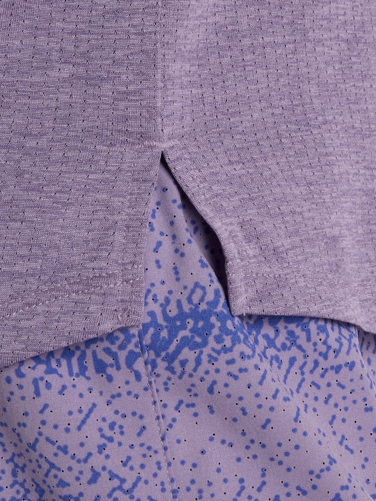 New Balance Purple Athletics Long Sleeve T-Shirt - Image 7 of 7