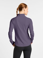 Violet - Haut New Balance Harmony à demi-fermeture éclair - Image 2 de 7