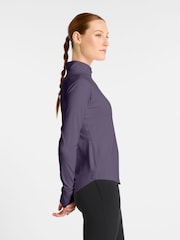 Violet - Haut New Balance Harmony à demi-fermeture éclair - Image 3 de 7