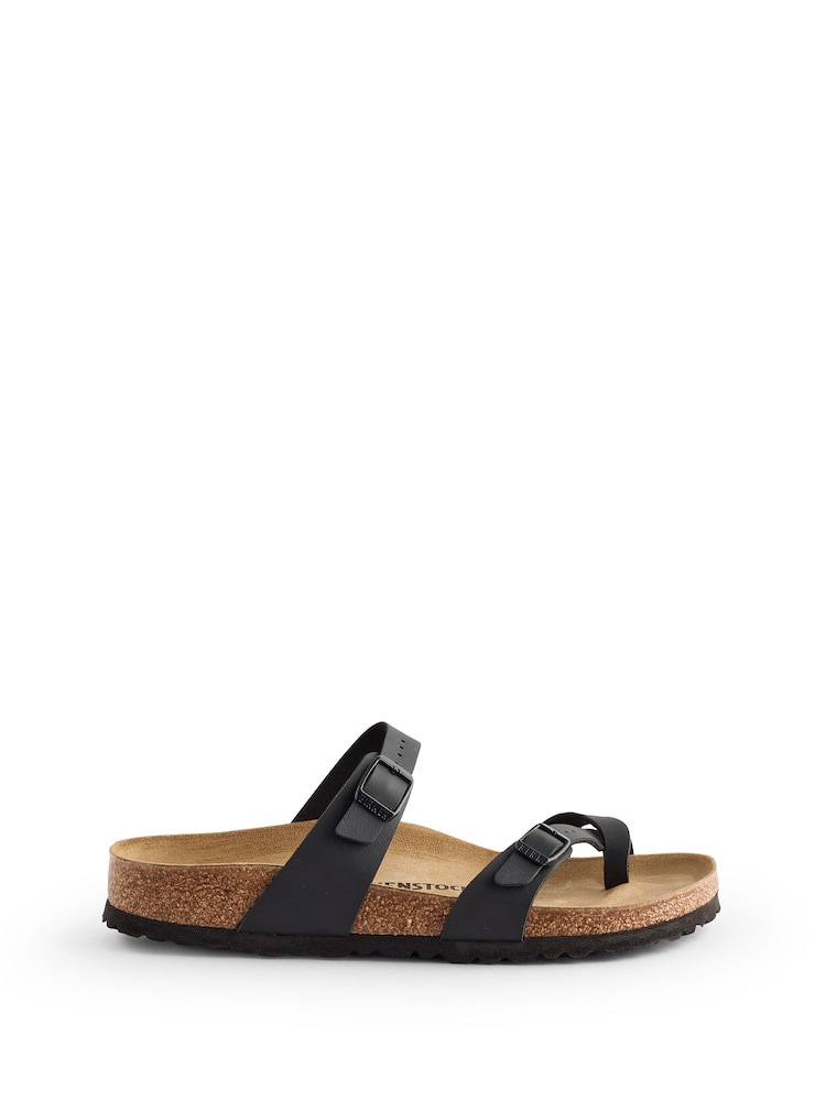 Birkenstock Black Narrow Fit Mayari Birko Flor Sandals - Image 1 of 1