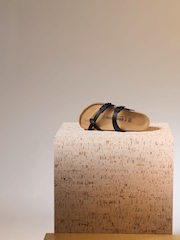 Negru - Sandale Birkenstock Mayari Birko Flor - Imaginea 5 din 6