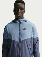 Nike Diffused Blue Sportswear Lightweight Running Jacket - Image 3 of 7