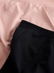 Black/Pink Short Maternity Short Knickers 2 Pack - Image 10 of 10