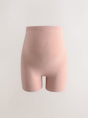 Black/Pink Short Maternity Short Knickers 2 Pack - Image 7 of 10