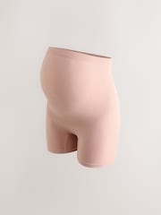 Black/Pink Short Maternity Short Knickers 2 Pack - Image 8 of 10