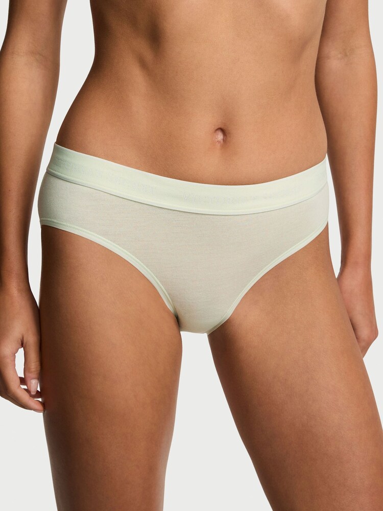 Victoria's Secret Mint Crush Green Hipster Logo Knickers - Image 1 of 2