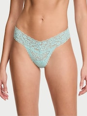 Victoria's Secret Canal Blue Thong Knickers - Image 1 of 2