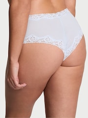 Victoria's Secret Gossamer Blue Cheeky Lace Waist Knickers - Image 2 of 2