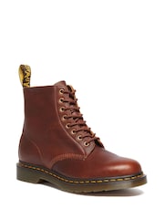Dr. Martens Brown 1460 Pascal Ambassador Boots - Image 1 of 4