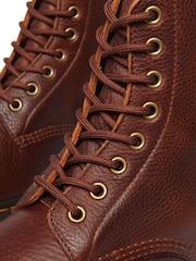 Dr. Martens Brown 1460 Pascal Ambassador Boots - Image 4 of 4