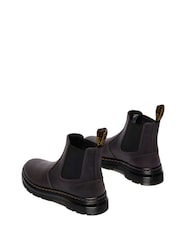 Dr. Martens Grey Embury Saddleback Shoes - Image 2 of 4