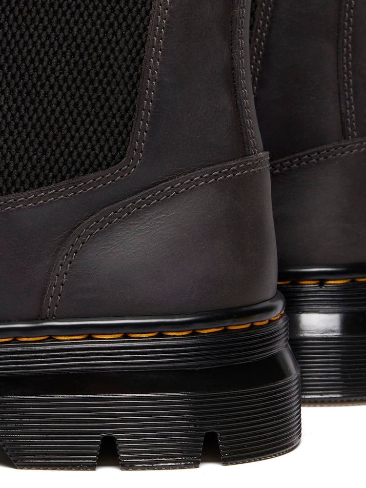 Dr. Martens Grey Embury Saddleback Shoes - Image 4 of 4