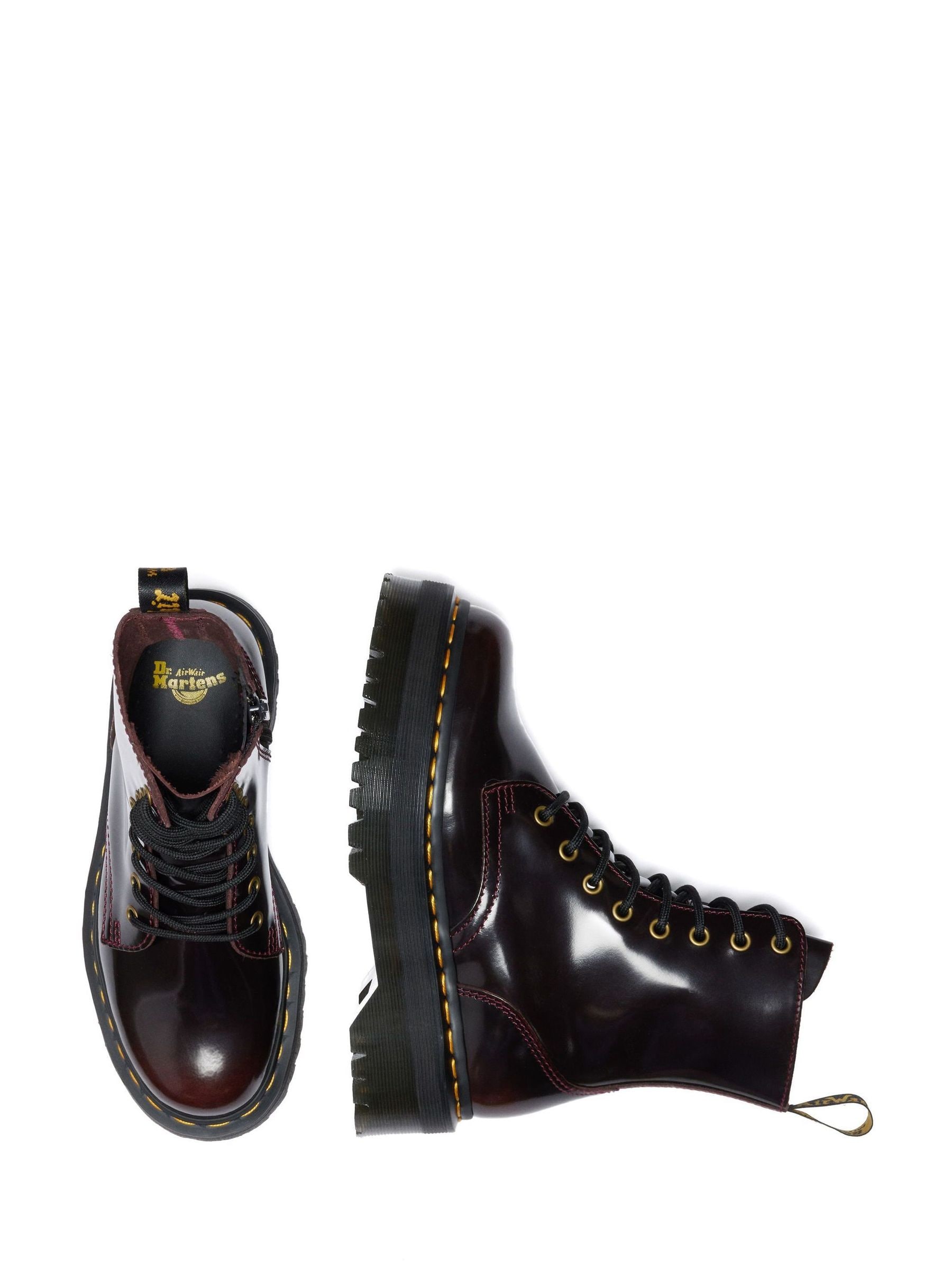 Buy Dr. Martens Red Jadon Arcadia Boots from Next Canada