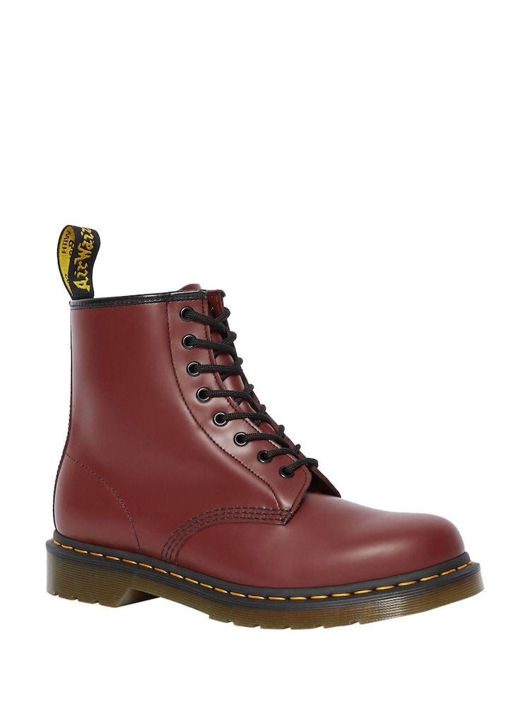 Dr. Martens Red 1460 Smooth Shoes - Image 1 of 4 Dr. Martens Red 1460 Smooth Shoes - Image 1 of 4