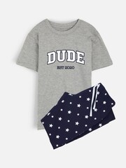 Personalised Boys Dude Pyjamas by Stitch Style - Image 1 of 4