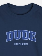 Personalised Boys Next Level T-Shirt by Stitch Style - Image 4 of 4