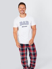 Personalised Mens Dad Pyjamas by Stitch Style - Image 1 of 6