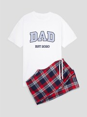 Personalised Mens Dad Pyjamas by Stitch Style - Image 3 of 6
