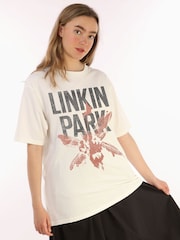 Supacult Natural Linkin Park Soldiers Music T-Shirt - Image 2 of 3