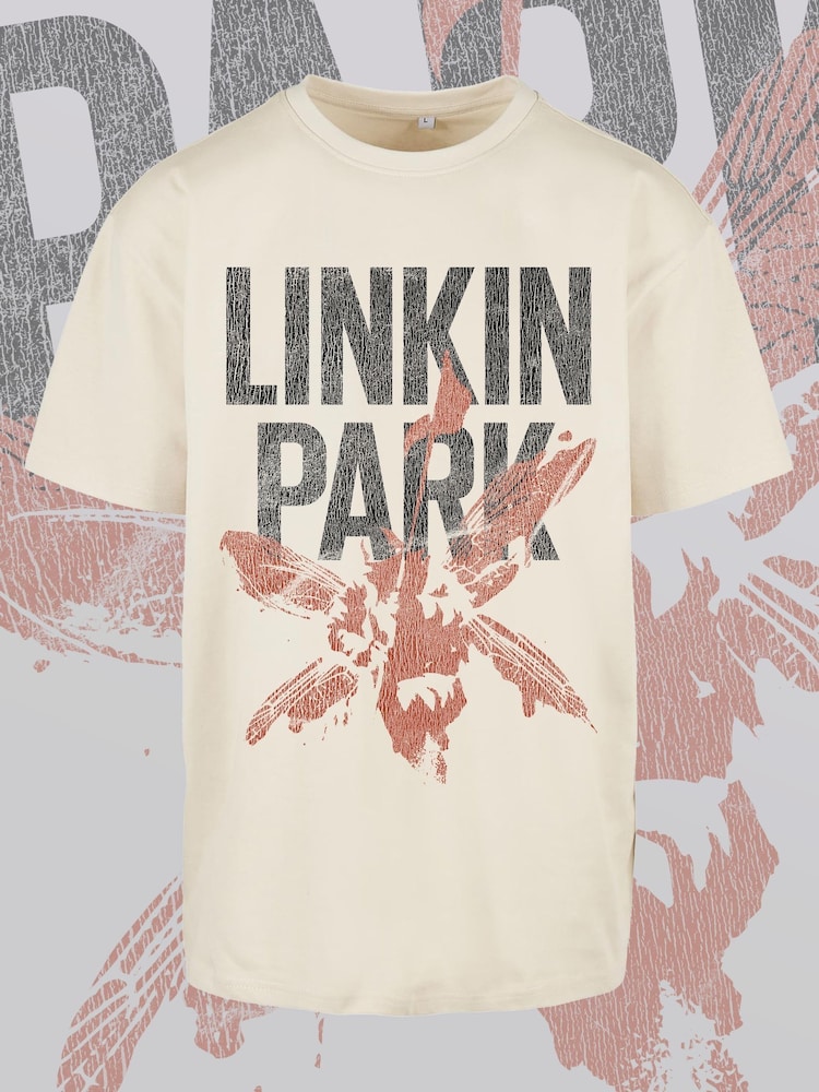 Supacult Natural Linkin Park Soldiers Music T-Shirt - Image 3 of 3