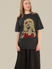 Supacult Black Blondie Star Music T-Shirt - Image 2 of 3