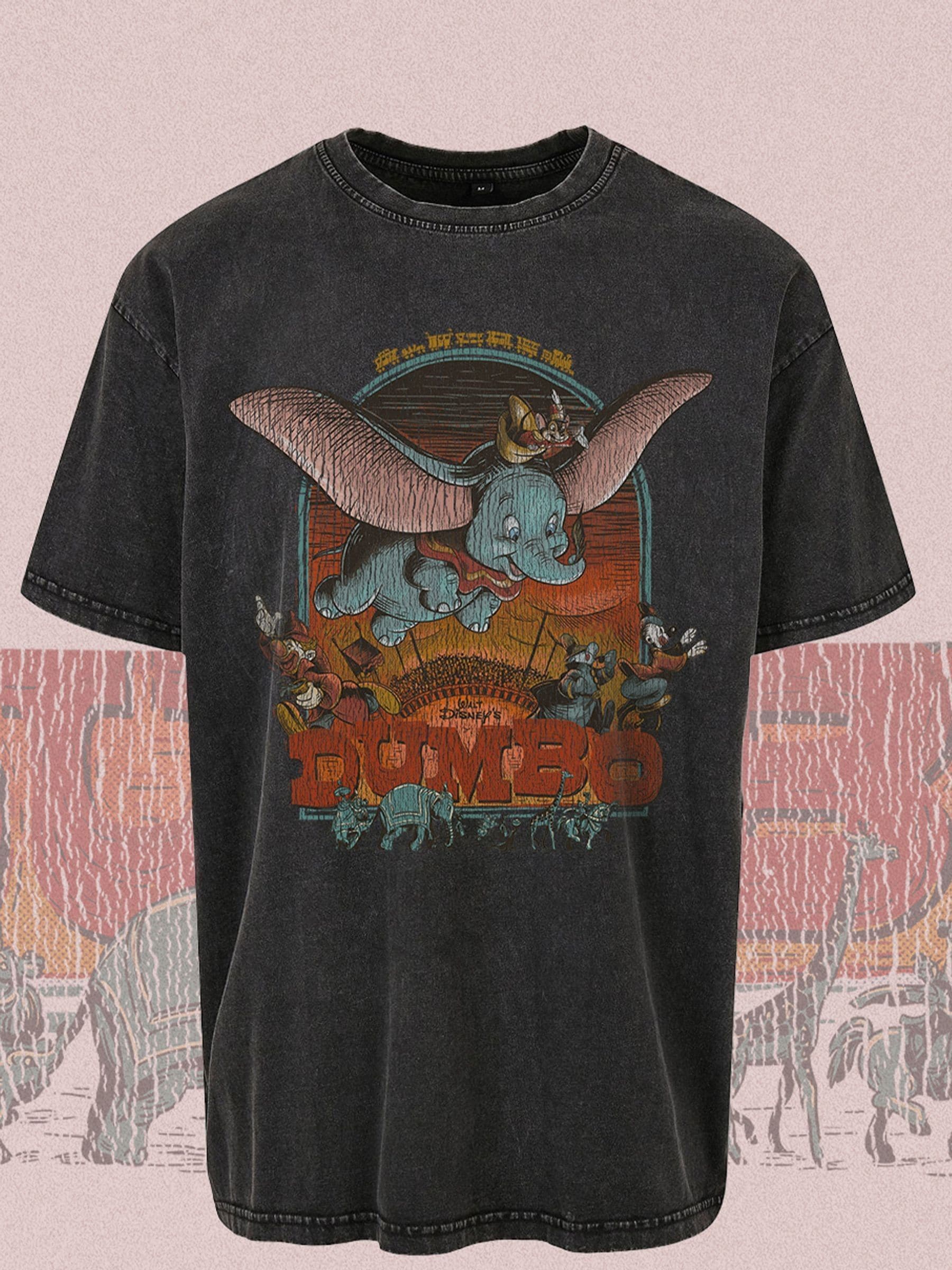 Buy Supacult Black Dumbo Poster Distressed T-Shirt from Next USA