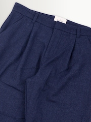 Folk Blue Navy Melange Wool Assembly Suit Trousers - Image 11 of 11