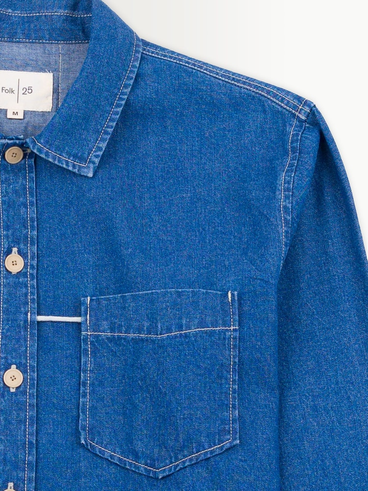 Folk Denim Loop Shirt - صورة 14 من 14 Folk Denim Loop Shirt - صورة 14 من 14