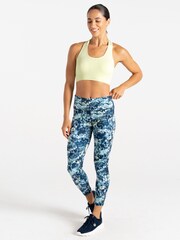 Dare 2b Green Womens Don't Sweat It II Sports Bra - Image 3 of 9
