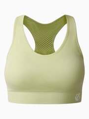 Dare 2b Green Womens Don't Sweat It II Sports Bra - Image 7 of 9