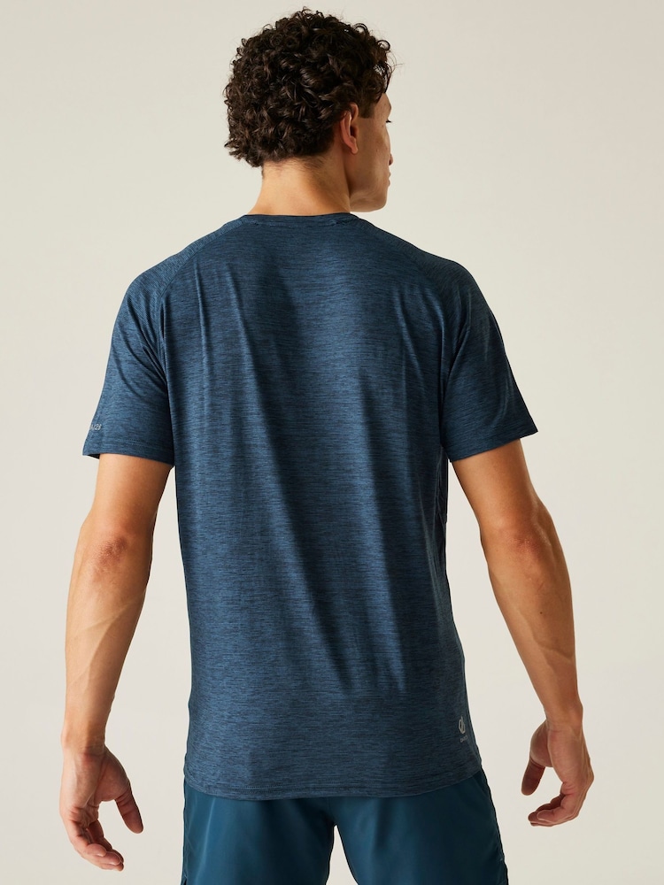 Dare 2b Blue Persist T-Shirt - Image 2 of 7 Dare 2b Blue Persist T-Shirt - Image 2 of 7