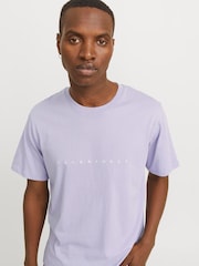 JACK & JONES Purple T-Shirt - Image 3 of 5