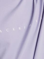 JACK & JONES Purple T-Shirt - Image 5 of 5