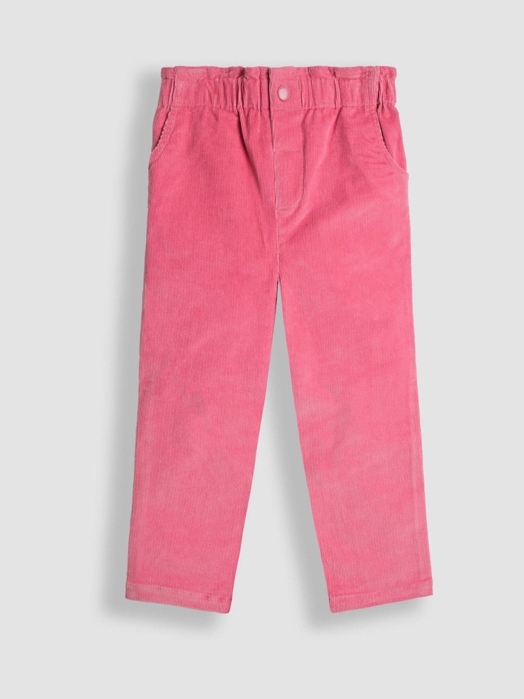 JoJo Maman Bébé Rose Cord Trousers - Image 1 of 3