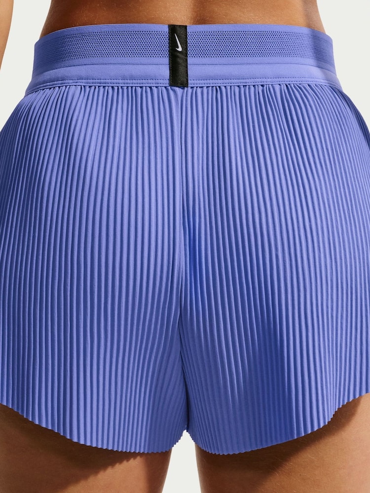 Nike Sapphire Blue AeroSwift Dri-FIT ADV Mid-Rise Brief-Lined 3" Running Shorts - Image 5 of 5