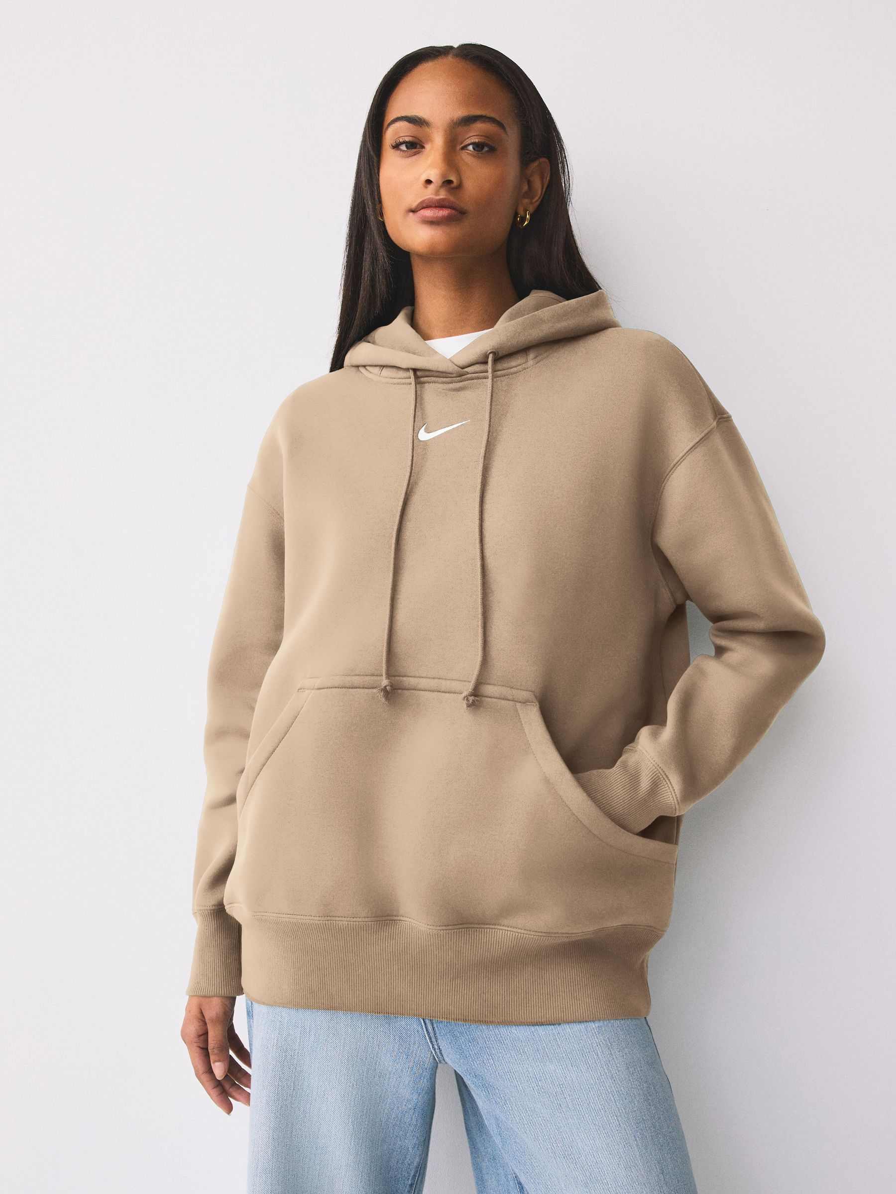 nike women's essential fleece pullover hoodie